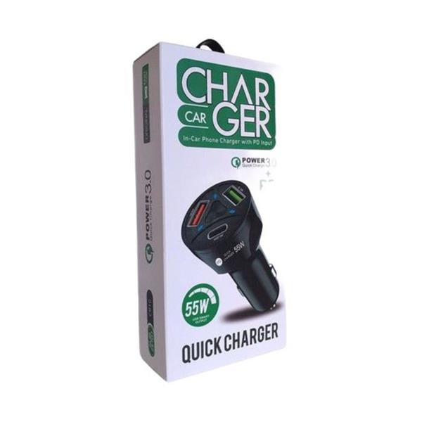 SBZ-CR10 55W 2USB+PD OTO ADAPTÖR