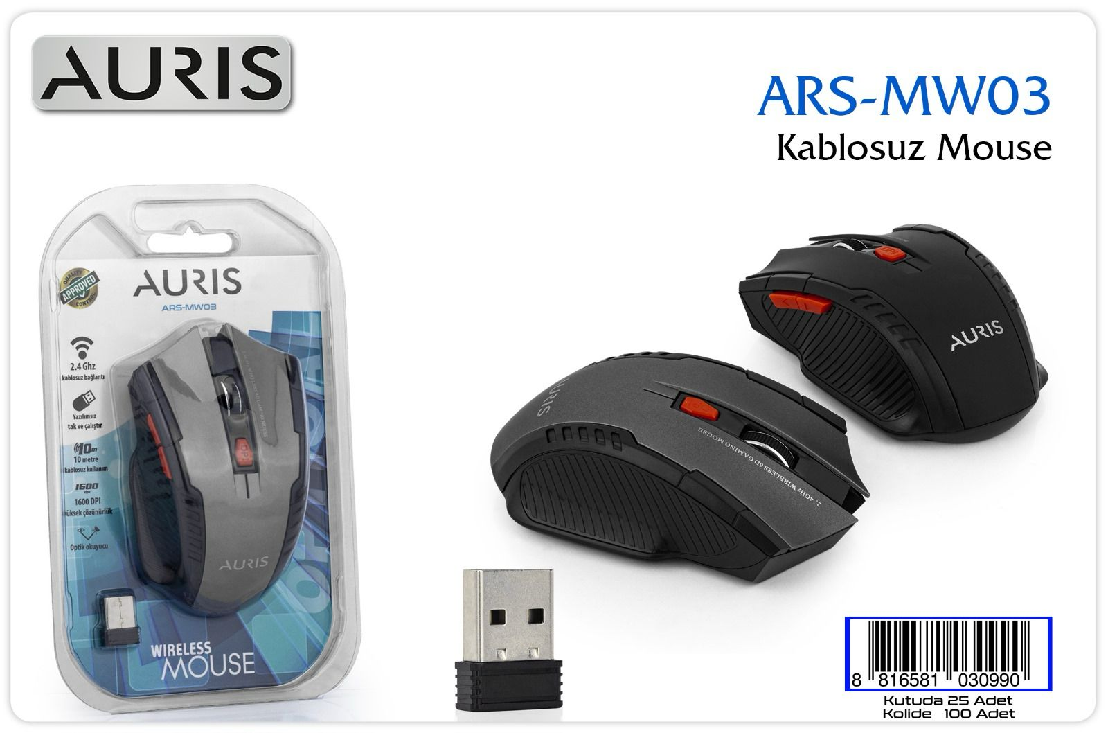 MW03 MOUSE WIRELESS