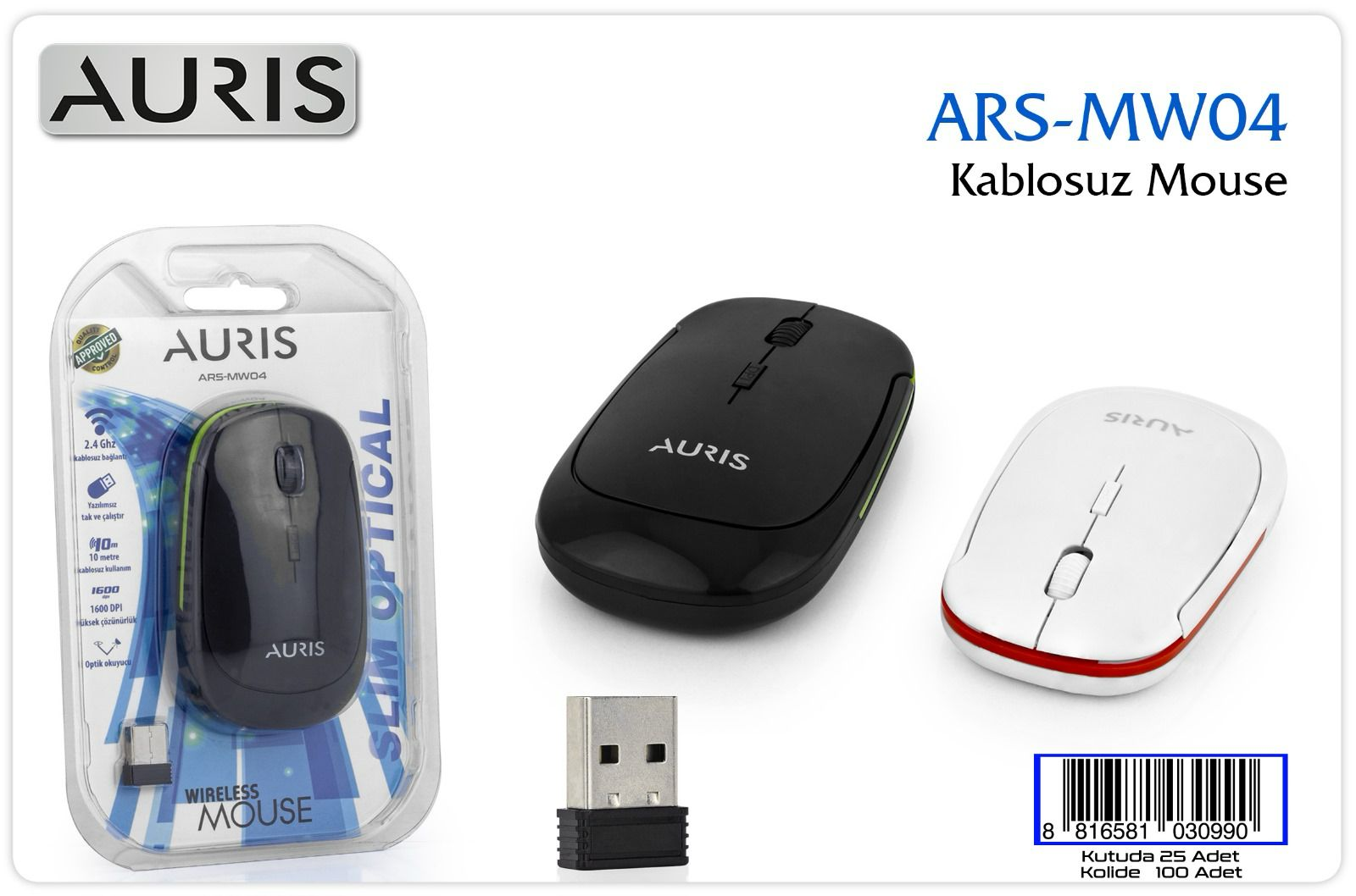 ARS-MW04 Kablosuz Mouse