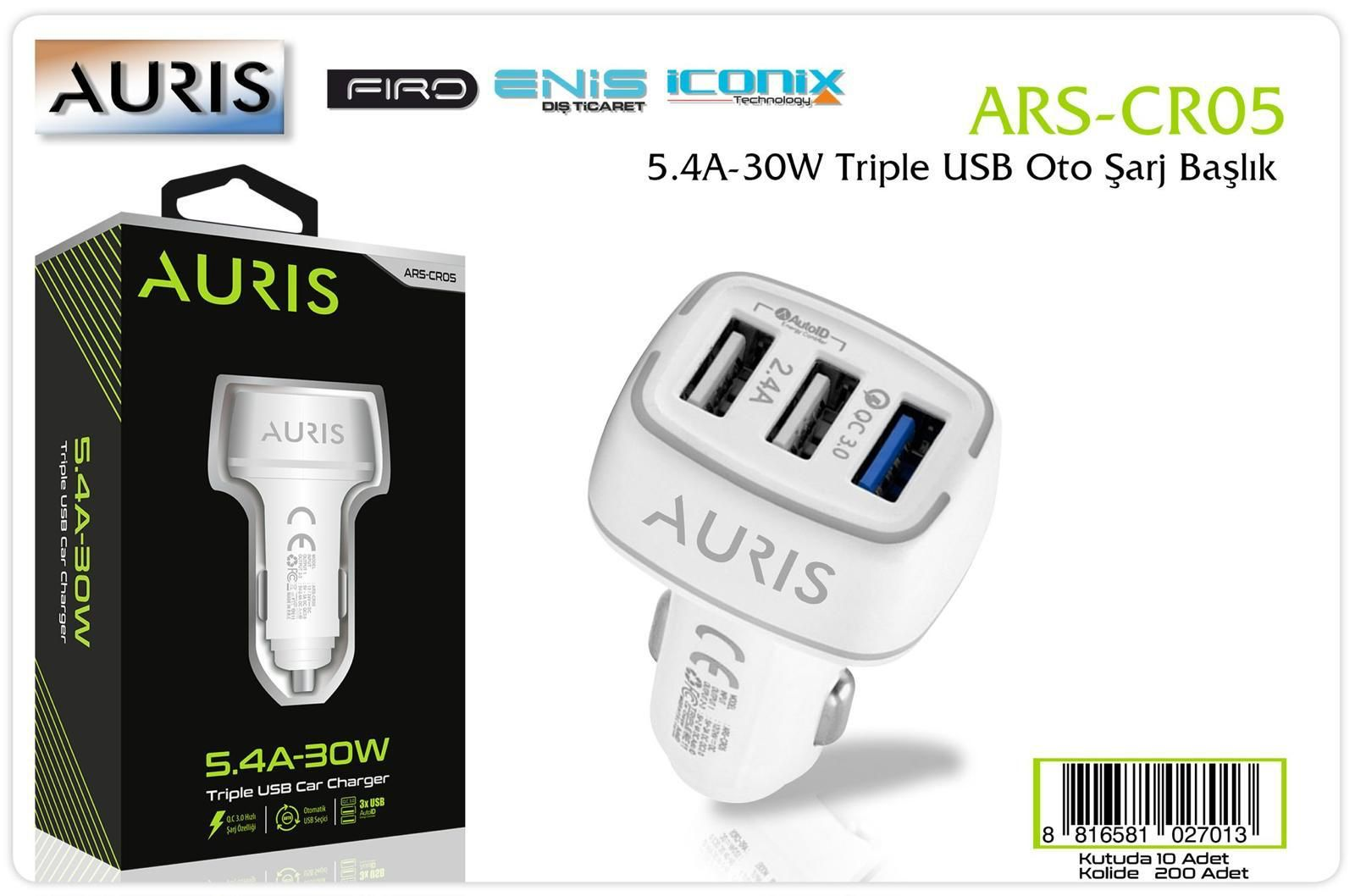 CR05 5.4A OTO ADAPTÖR
