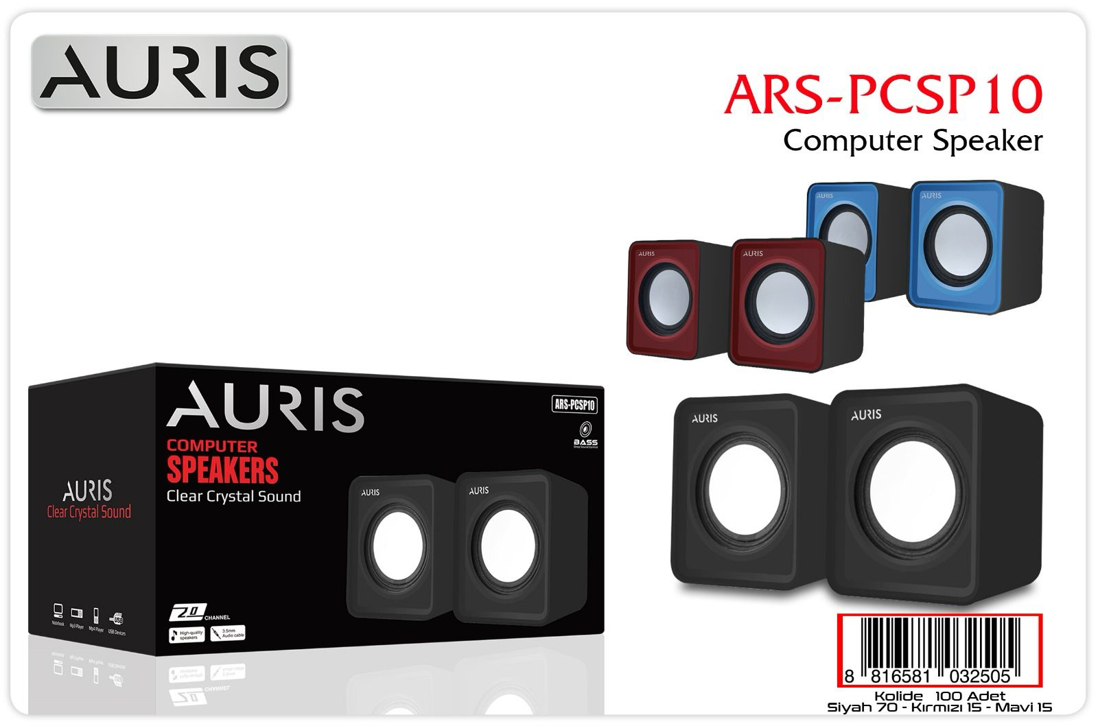 AURİS PCSP10 SPEAKER PC